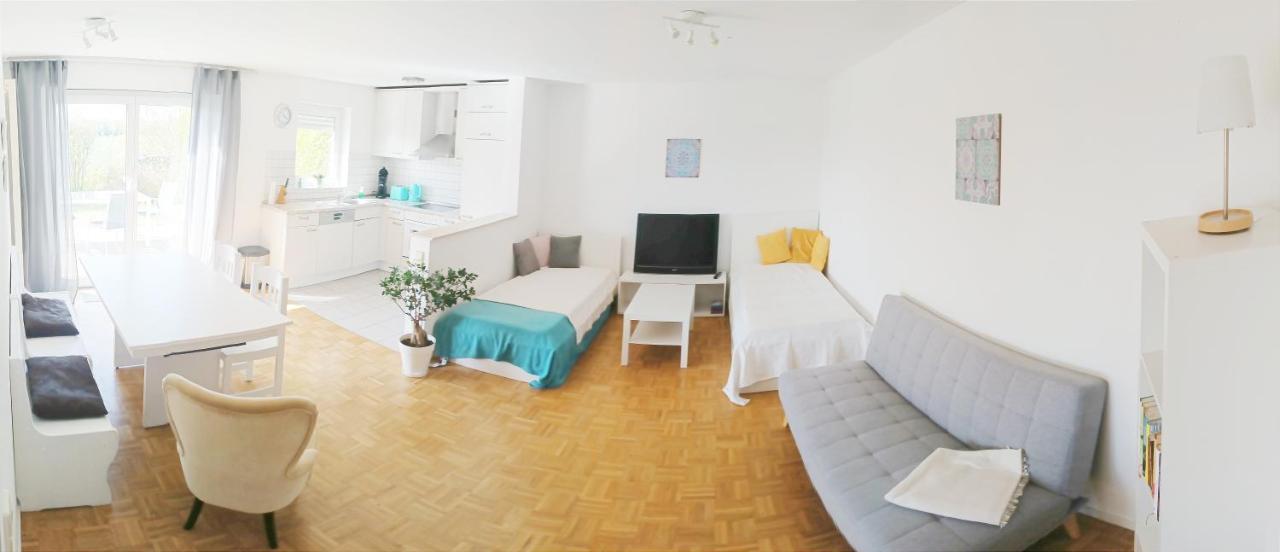 Sonniges 2-Zimmer-Gartenapartment บีทิกไฮม์-บิสซิงเงน ภายนอก รูปภาพ
